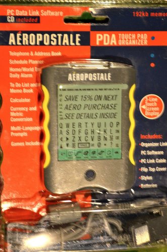 Nip Aeropostale Pda Touch Pad Organizer 192 Kb Memory BRAND NEW MODEL 1121