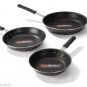 Titanware resturant quality non-stick titanium reinforced surface 3pc set cookwa