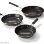 Titanware resturant quality non-stick titanium reinforced surface 3pc set cookwa