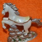 DEPARTMENT 56 BEJEWELED COLLECTION HORSE JEWELED BOX NEW IN BOX