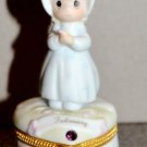 Precious Moments "FEBRUARY AMETHYST- COLOR OF FAITH" #335541 BRAND NEW