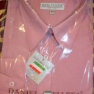 Daniel Ellissa Mens TAN COLOR Dress Shirt   SIZE XL17 1/2 36-37 new