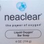Neaclear Liquid Oxygen Bar Soap 4 oz the power of oxygen ultimate anti-aging