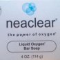 Neaclear Liquid Oxygen Bar Soap 4 oz the power of oxygen ultimate anti-aging