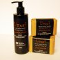 African Black Soap (250ml) with Organic Raw Shea Butter