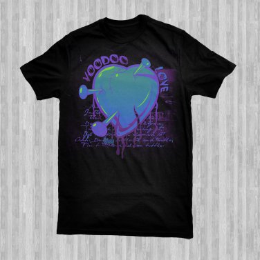 Voodoo Love Valentine's Day Graphic Tee