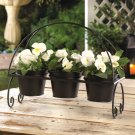 Elegant Black Trio Planter