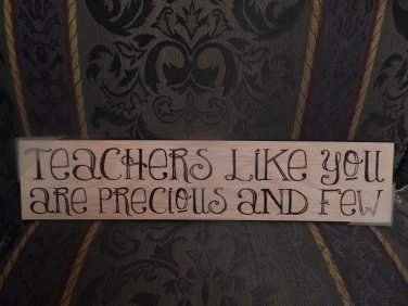 Teacher gift sign