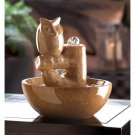 Perched Owl Fountain
