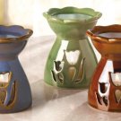 Flower oil warmer trio