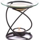 Spiral oil warmer