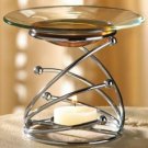 Swirl oil warmer