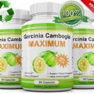 3X Pack GARCINIA CAMBOGIA 95% HCA 3000mg Daily Weight Loss Diet Pills Fat Burner