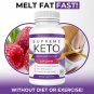 Supreme Keto Diet Pills Advanced Weight Loss BHB Ketones Fat Burner Ultra Boost