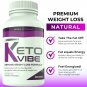 Keto Vibe Pills Weight Loss Diet Ultra Pure Keto VIP Fast Burn Exogenous Ketones