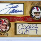 JOSH ALLEN & JIM KELLY Limited Edition Signature Historic Cuts Promotional Card