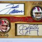 JOSH ALLEN & JIM KELLY Limited Edition Signature Historic Cuts Promotional Card