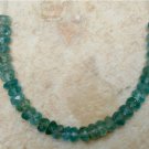 APATITE 3.5-4.5mm Faceted Rondelle Gemstone Beads 3.5" mini strand