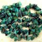 Real EMERALD 5-7mm chips Gemstone Beads Chips 18" strand