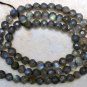 Natural LABRADORITE 4-4.5mm FACETED Round Gemstone Beads 14" Strand