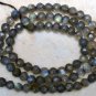 Natural LABRADORITE 4-4.5mm FACETED Round Gemstone Beads 14" Strand