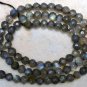 Natural LABRADORITE 4-4.5mm FACETED Round Gemstone Beads 14" Strand