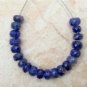 Precious Natural SAPPHIRE 3-3.5mm (10 loose FACETED Rondelle) Gemstone 3 Ctw A++