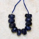 Real Sapphire 3.8mm-4.6mm (10 Precious Faceted Rondelle Beads) Select-A-Size A++