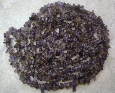 Natural IOLITE 3-6mm CHIPS Loose Gemstone Beads 35" Str