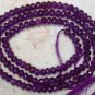 Micro Faceted AMETHYST 3-4mm Rondelle Gemstone Beads 14" strand A++