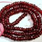 GARNET 4-4.5mm Faceted Rondelle Gemstone Beads 14" Str - Pick-A-Lot