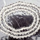 FINE 4mm CRYSTAL ROUND Loose Gemstone Beads 14" Str