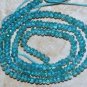 Micro Faceted APATITE 3-3.5mm Fine Quality Rondelle Gemstone 15" Strand A+++