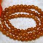 Red Orange Aventurine 4.5-5mm Round Gemstone Beads 14" str