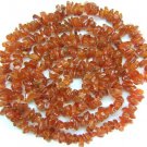 Carnelian 6-8mm Chips Gemstone Beads 18" Strand