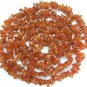 Carnelian 6-8mm Chips Gemstone Beads 18" Strand