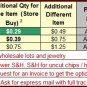 WHOLESALE CITRINE 9X7mm FACETED (12) DROPS 30Ct FREE SH