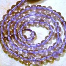 AMETHYST 3.5-4.5mm Round Exotic Gemstone Beads 14" strand (L)