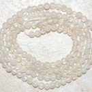 White Moonstone 2-2.5 mm ROUND Gemstone Beads 14" strand