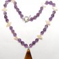 GORGEOUS Semi Precious Gemstone 18" NECKLACE - Select your Design