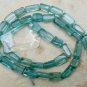 Exotic APATITE 5x3x2mm Cube / Box shaped Gemstone Beads 14" Strand