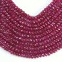 WHOLESALE 4-4.5mm RUBY (20 FACETED Rondell) 12.5Ct