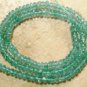 Apatite 4-4.5mm Faceted Rondelle Gemstone Beads 13.5" Strand