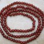 PREMIUM RICH 2.5-3mm Round GARNET Gemstone Beads 14"