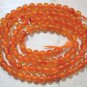 CARNELIAN 4mm Round Gemstone Beads 14" strand