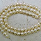 Natural Pearl Fresh Water 5-5.5mm Round Beads 16" A++