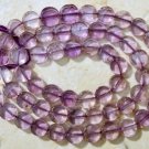 Amethyst 6-6.5 mm COIN Gemstone Beads 14" str