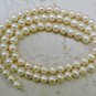 Natural Pearl Fresh Water 5-5.5mm Like Round Beads 16"