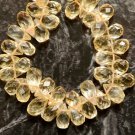 WHOLESALE CITRINE 8-10X6-7mm (20 FACETED Drops) 48Ct A+