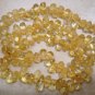 CITRINE 5-8mm Sidedrill Drops Gemstone Beads 15" str